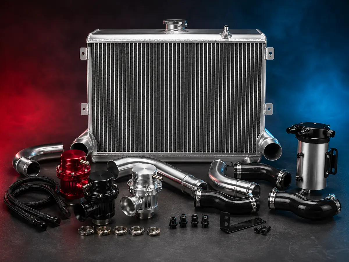 Intercooler, hladilne cevi in motorne performance komponente
