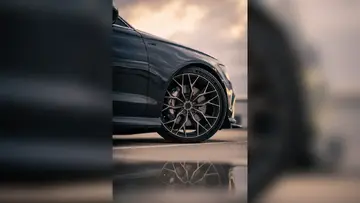 Detajl sprednjega Concaver platišča na Audi A6