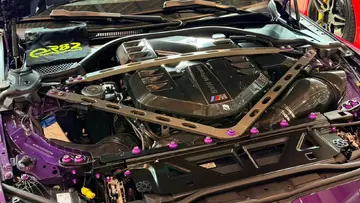 Eventuri intake in karbonske ojačitve v BMW M4 G82